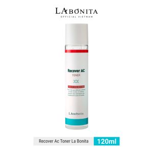 Toner Làm Dịu Da Và Cấp Ẩm Dành Cho Da Mụn La Bonita Recover AC Toner 120ml