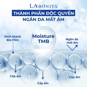 Combo Tinh chất hỗ trợ phục hồi làm dịu da La Bonita Panthenol Repair Ampoule 50ml + Kem Dưỡng Da La Bonita Vita K Repair
