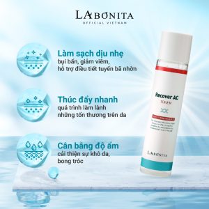Toner Làm Dịu Da Và Cấp Ẩm Dành Cho Da Mụn La Bonita Recover AC Toner 120ml