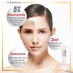 Kem Dưỡng Sáng Da Và Nâng Tone Da La Bonita Brightening Tone-Up Cream 40ml
