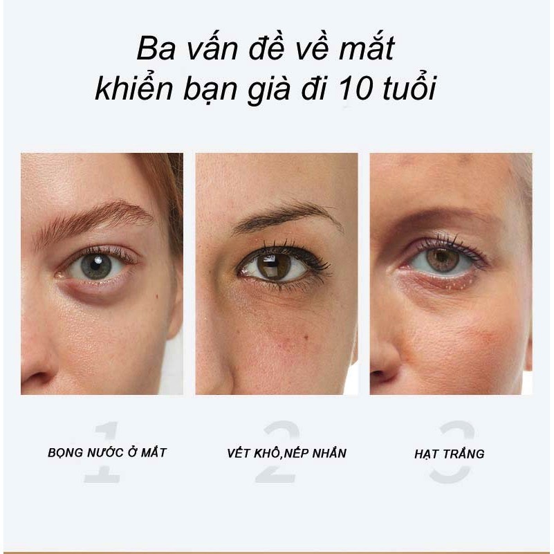 daec78202d94f8a54a8be3f144c6c9c2 Kem Massage Mắt Jomtam Có Đầu Lăn Giảm Thâm Quầng Mắt, Nếp Nhăn, Bọng Mắt 20g | Shopee Việt Nam