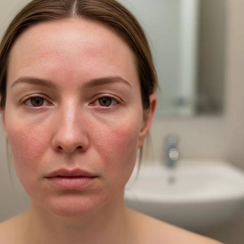 Làn da nhạy cảm cần được chăm sóc bằng các sản phẩm serum phục hồi chuyên biệt