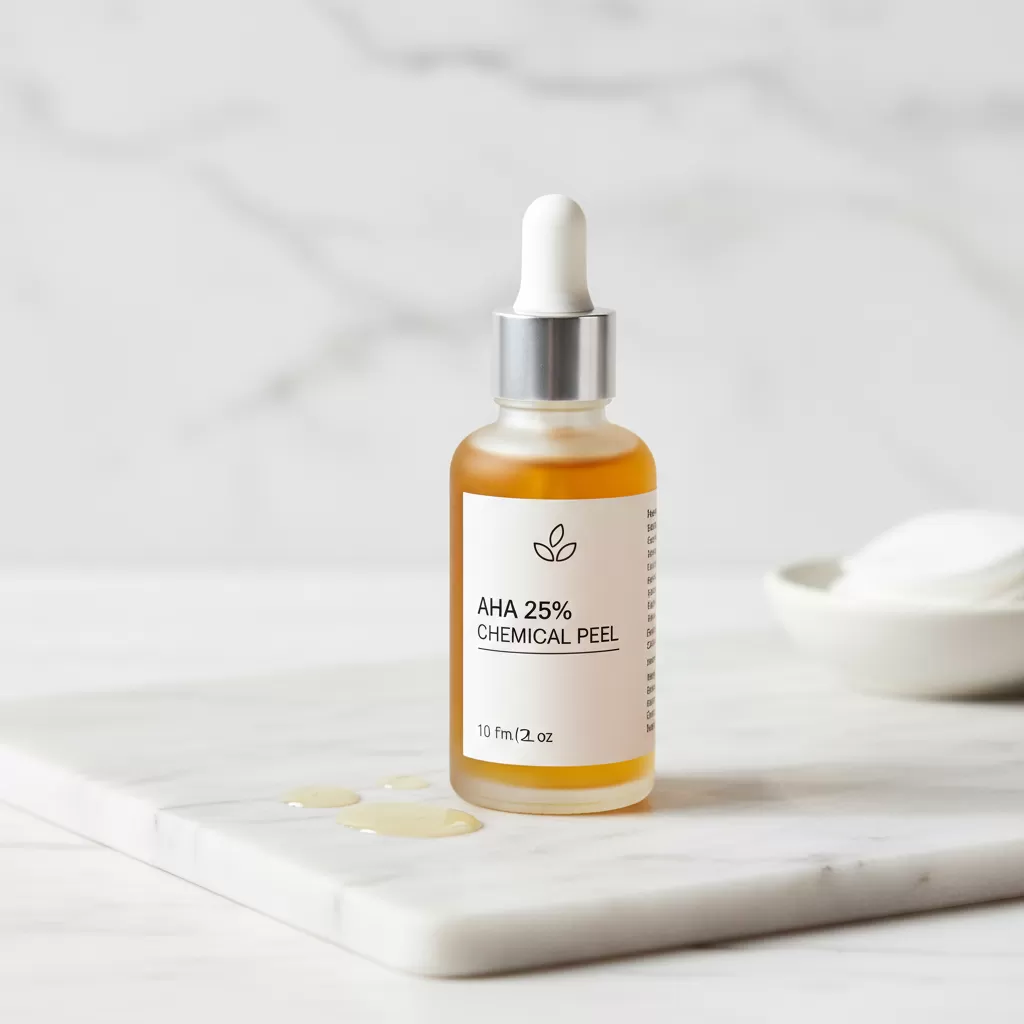 AHA 25 là sản phẩm peel da nồng độ cao cần được sử dụng một cách khoa học