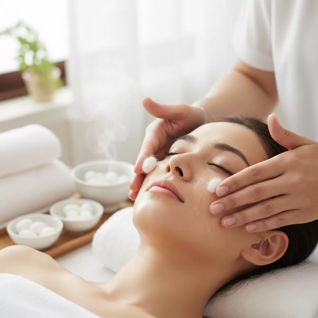 Kỹ thuật massage hỗ trợ dưỡng chất từ kén tằm vàng phát huy tối đa hiệu quả phục hồi