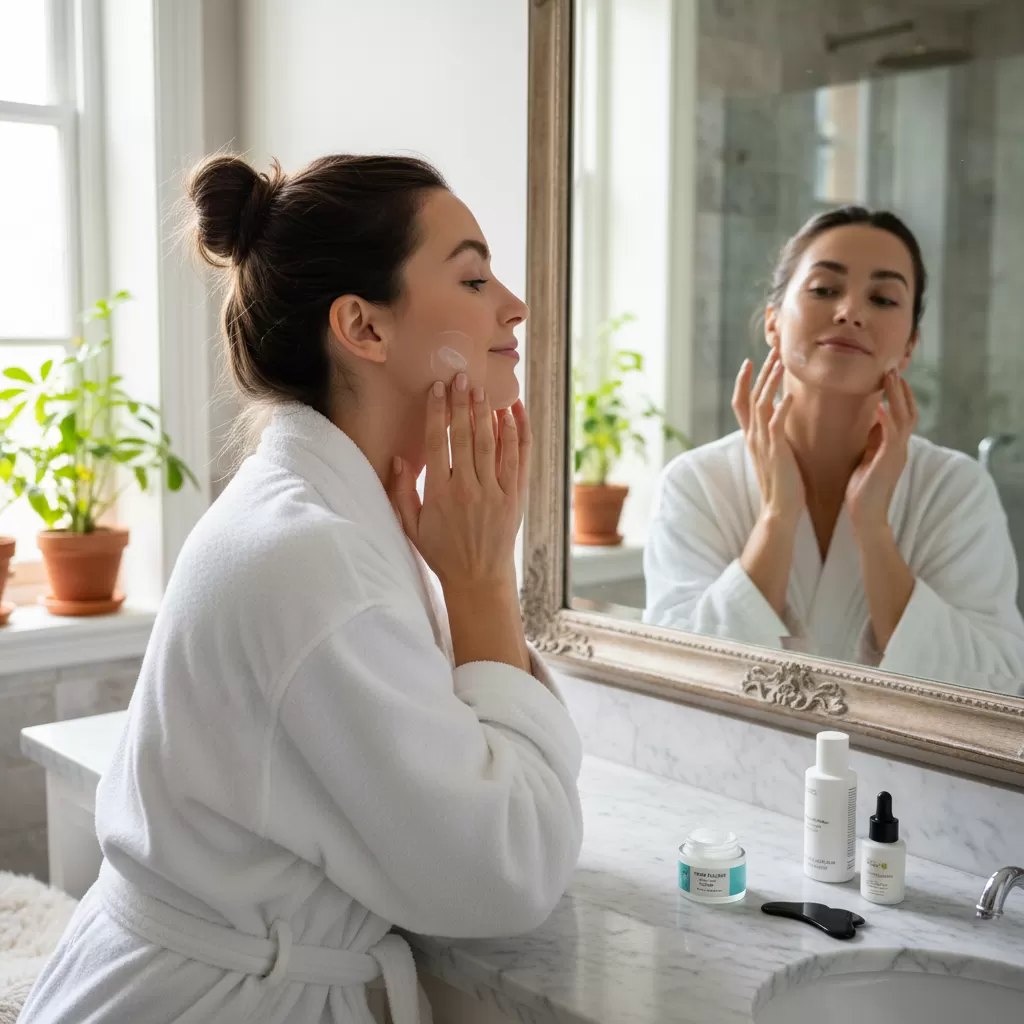 Chăm sóc đồng bộ da mặt và da cổ là chìa khóa cho vẻ đẹp hoàn hảo và rạng rỡ