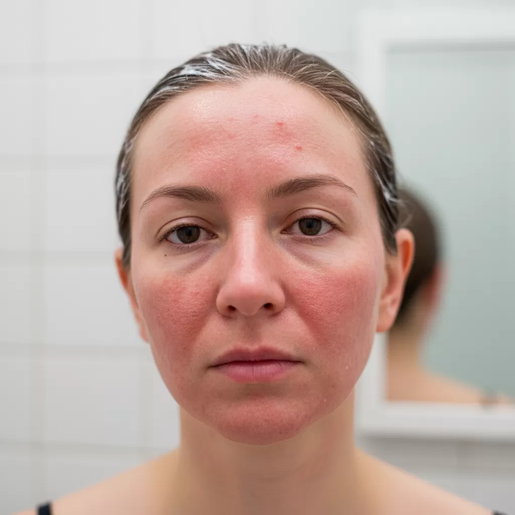 Việc lạm dụng tẩy tế bào chết khiến hàng rào bảo vệ da bị phá hủy nghiêm trọng