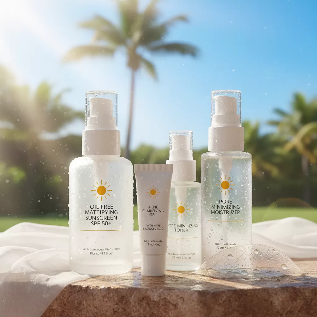 Chăm sóc da dầu mụn đúng cách giúp duy trì làn da thông thoáng trong mùa hè