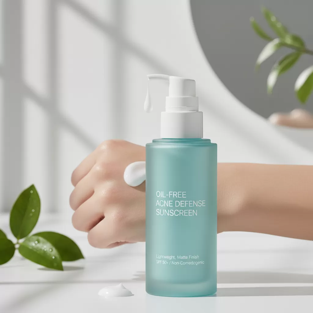 Lựa chọn kem chống nắng có kết cấu mỏng nhẹ là chìa khóa bảo vệ da dầu mụn