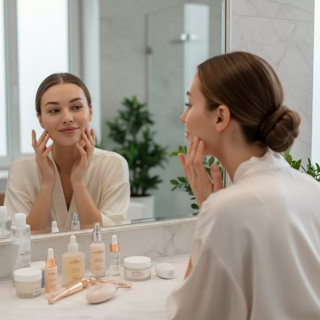 gemini_image_1770830198-2 Kiểm tra kỹ lưỡng tình trạng da là bước đầu tiên quan trọng trước khi thay đổi mỹ phẩm