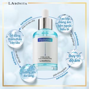 Serum HA Dưỡng Ẩm Và Phục Hồi Da La Bonita Vital Hyaluronic Acid Serum 50ml