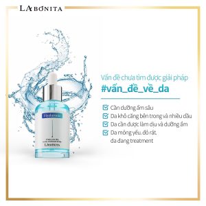 Serum HA Dưỡng Ẩm Và Phục Hồi Da La Bonita Vital Hyaluronic Acid Serum 50ml