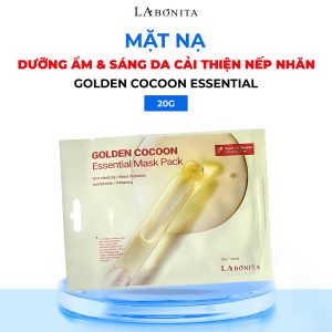 Mặt Nạ Dưỡng Ẩm Sáng Da Cải Thiện Nếp Nhăn La Bonita Golden Cocoon Essential Mask Pack 20g