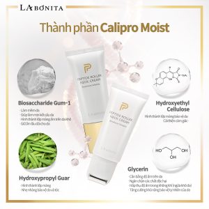 Kem Dưỡng Da Vùng Cổ Giảm Nếp Nhăn La Bonita Peptide Roller Neck Cream 50ml