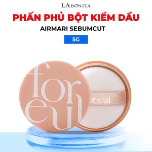 Phấn Phủ Bột Kiềm Dầu, Chống Nước Airmari Sebumcut 5g