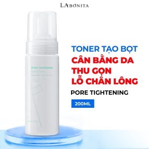Nước Hoa Hồng Tạo Bọt Cân Bằng Dưỡng Da Labonita Pore Tightening Bubble Toner 150ml