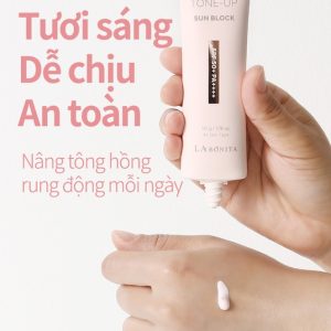 Kem Chống Nắng Nâng Tone Tự Nhiên La Bonita UV Glow Tone-up Sun Block SPF 50+ PA++++ 50g ( Da Khô)