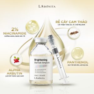 Tinh Chất Dưỡng Sáng Da Mờ Thâm Nám La Bonita Brightening Blemish Ampoule 40ml