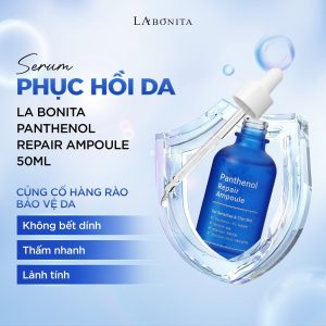 Tinh Chất Hỗ Trợ Phục Hồi Làm Dịu Da La Bonita Panthenol Repair Ampoule 50ml