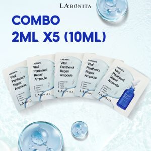 Tinh chất hỗ trợ phục hồi làm dịu da La Bonita Panthenol Repair Ampoule 10ml