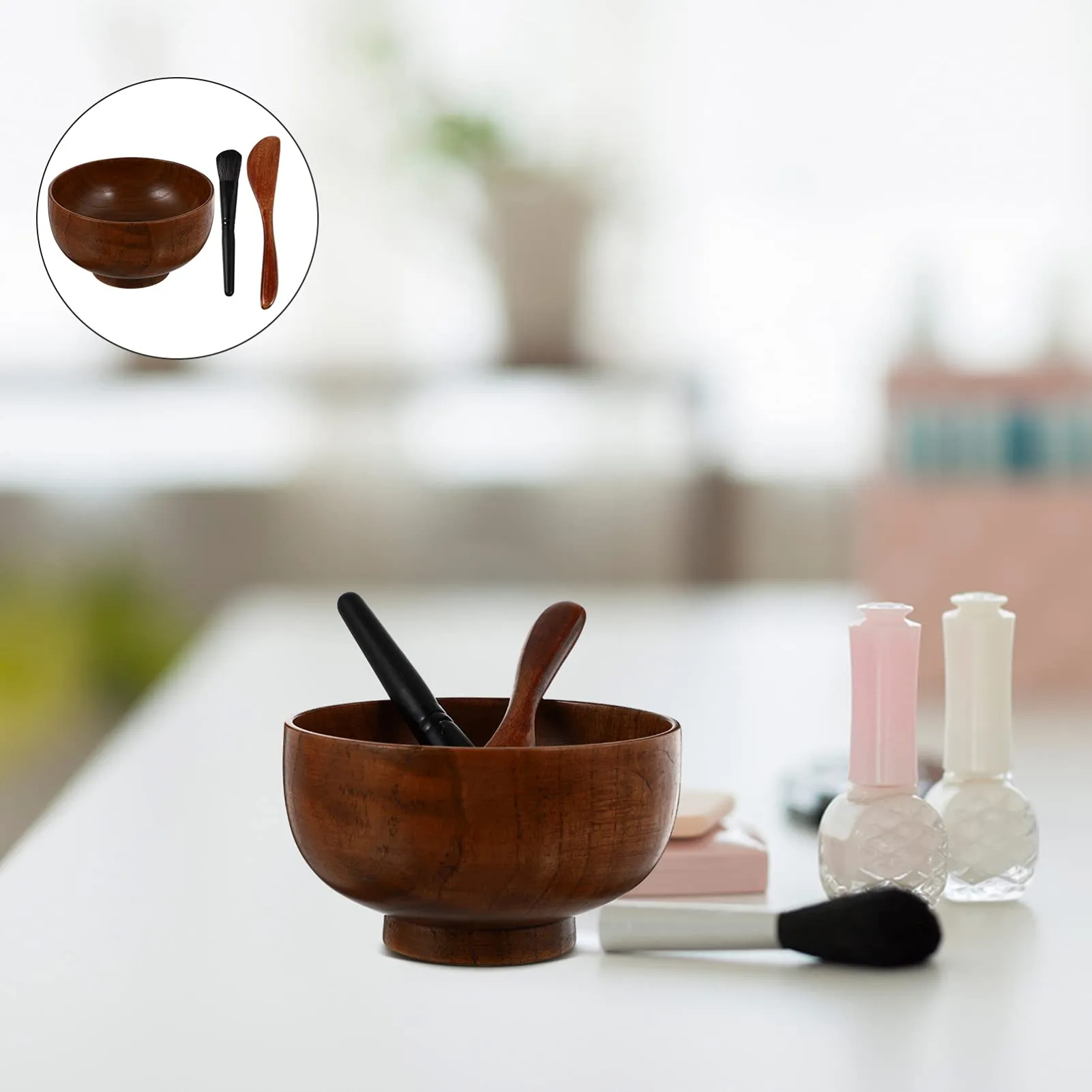 Bộ dụng cụ chuẩn bị cho liệu trình chăm sóc da chuyên sâu tại nhà