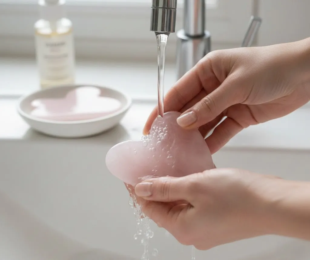 Vệ sinh đá Gua Sha đúng cách là bước then chốt để bảo vệ sức khỏe làn da