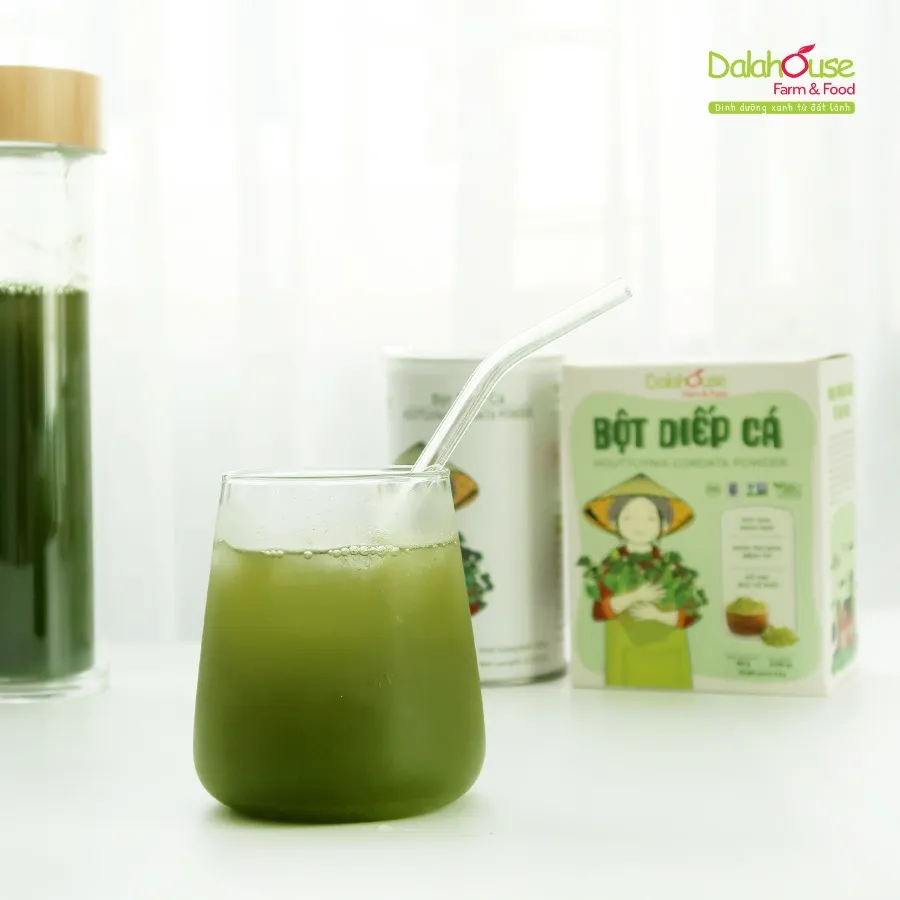 Lựa chọn bột diếp cá sấy lạnh nguyên chất để đảm bảo hàm lượng dinh dưỡng cao nhất