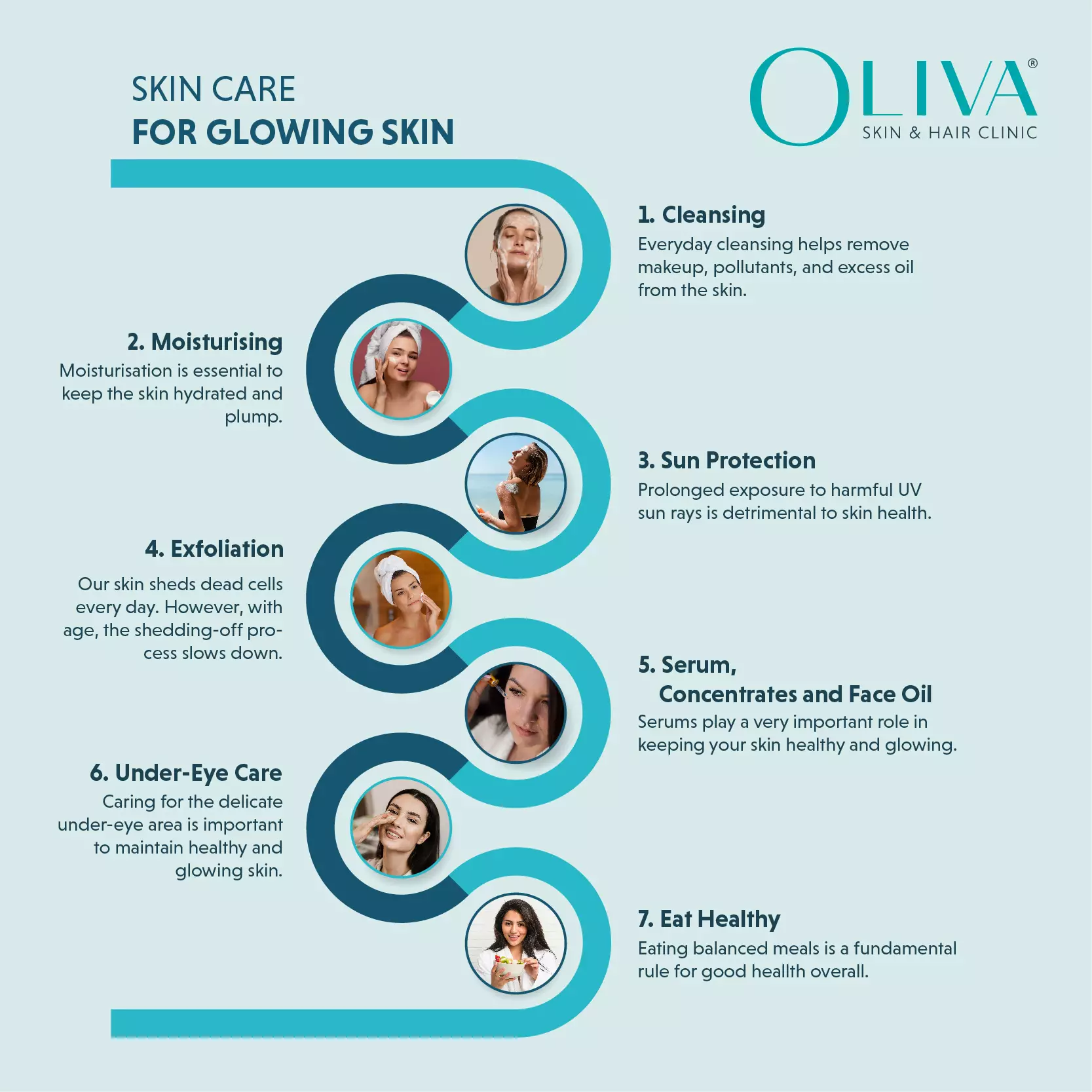 daily-skin-care-routine-for-glowing-skin-jpg Sự kiên trì sử dụng lợi khuẩn sẽ mang lại làn da khỏe mạnh và rạng rỡ từ bên trong