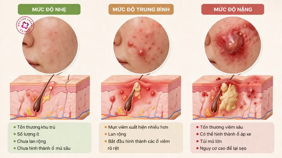 Việc lấy nhân mụn quá dày có thể làm hỏng hàng rào bảo vệ da và gây viêm nhiễm mãn tính
