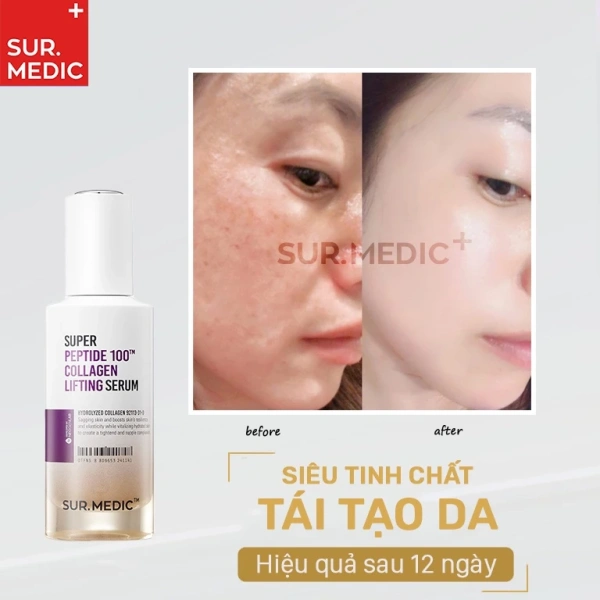 Kết quả rõ rệt sau một liệu trình sử dụng tinh chất Peptide đúng cách