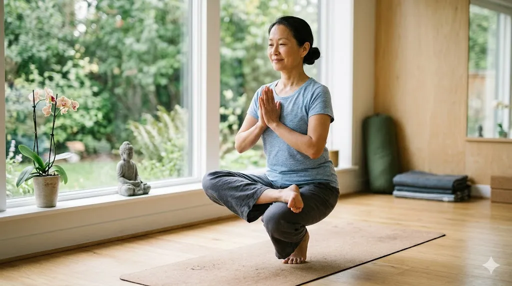 nguoi-trung-nien-tap-yoga-nhe-nhang-giup-cai-thien-do-deo-dai-va-giam-dau-khop-1774323315326176655345 Yoga cơ mặt là phương pháp làm đẹp tự nhiên kết hợp giữa rèn luyện thể chất và thư giãn tinh thần