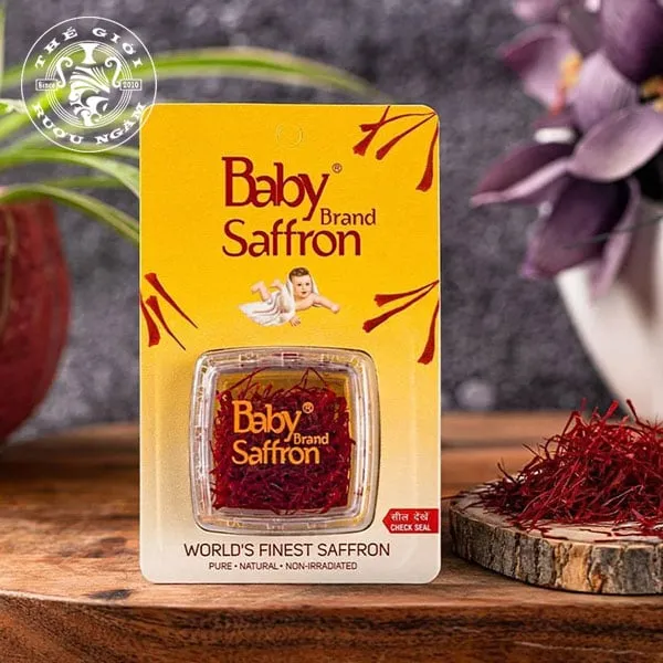 Nhụy hoa nghệ tây Saffron  Vàng đỏ quý hiếm với khả năng làm đẹp và chống lão hóa vượt trội