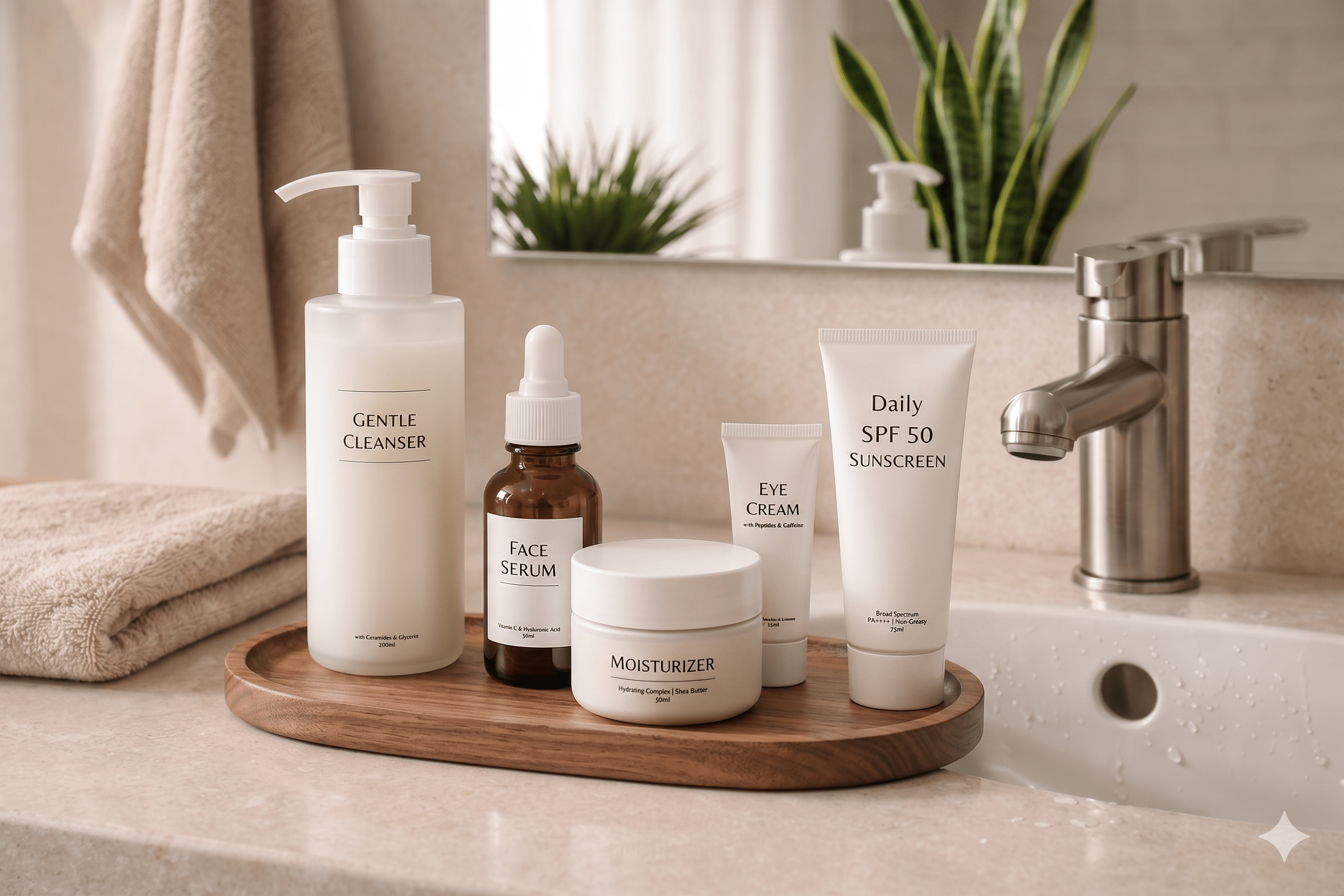 Ứng dụng mẹo gộp serum và kem dưỡng vào một bước giúp tối ưu hóa thời gian chăm sóc da hàng ngày