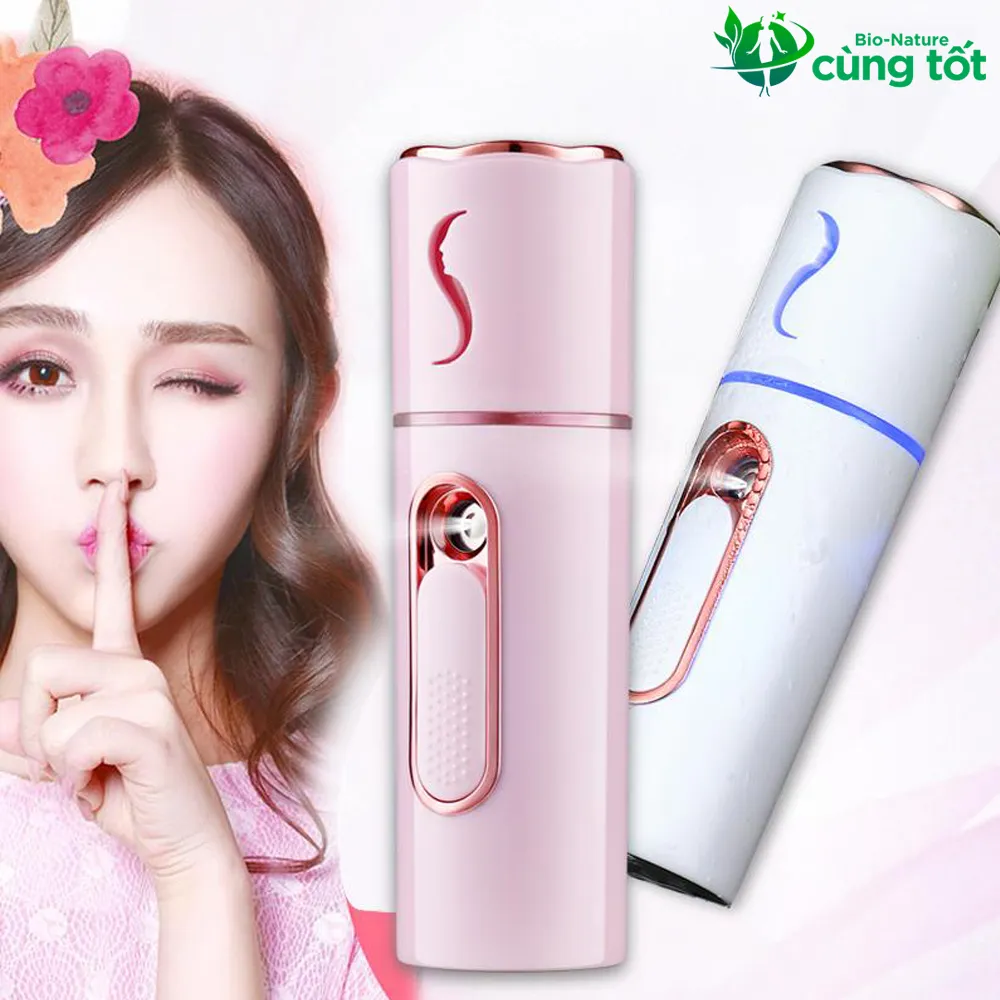 ps5 Sương nano giúp lớp trang điểm bền màu và trông tự nhiên hơn dưới ánh đèn văn phòng