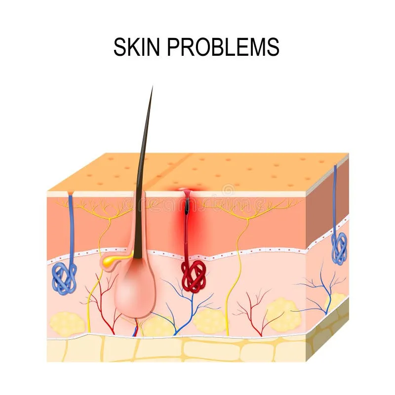 Việc khóa chặt vi khuẩn và dầu thừa dưới lớp Vaseline là nguyên nhân gây mụn ẩn