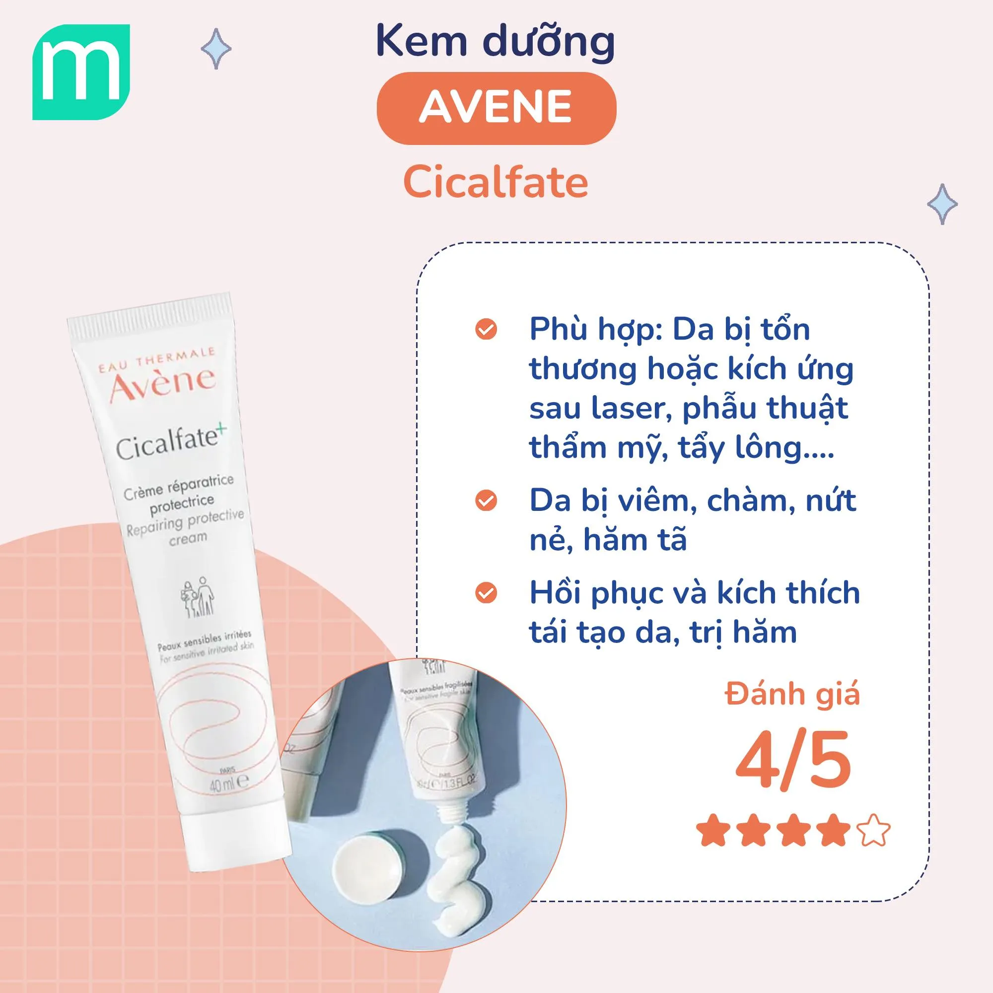 Lựa chọn kết cấu sản phẩm phù hợp với từng loại da và nhu cầu phục hồi