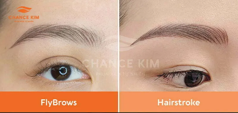 so-sanh-chan-may-hairstroke-va-flybrows Sự khác biệt rõ rệt giữa cách kẻ mày truyền thống và kỹ thuật Soap Brows