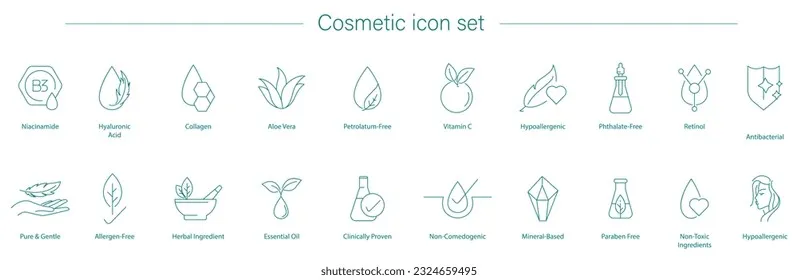 Ưu tiên các thành phần cấp nước và phục hồi lành tính trong bảng thành phần